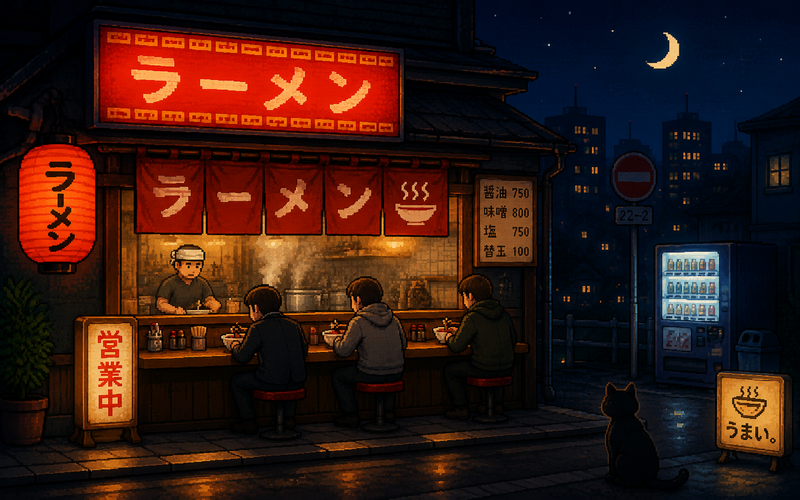 小さな拍手とラーメン一杯