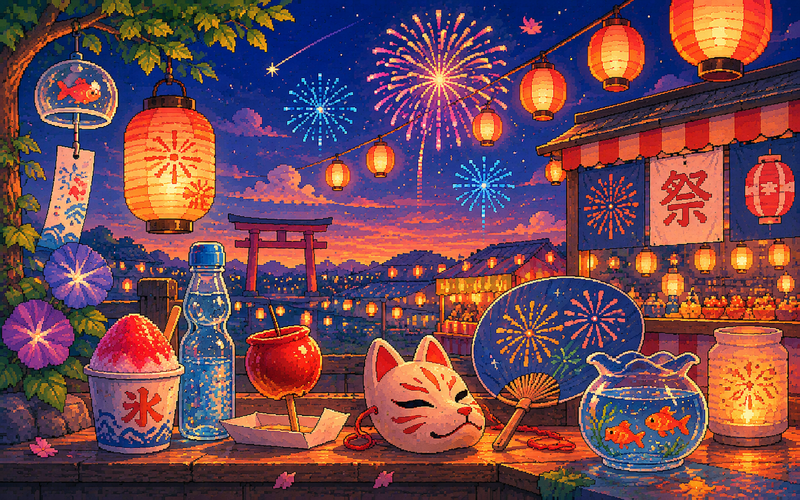期待色の夏祭り